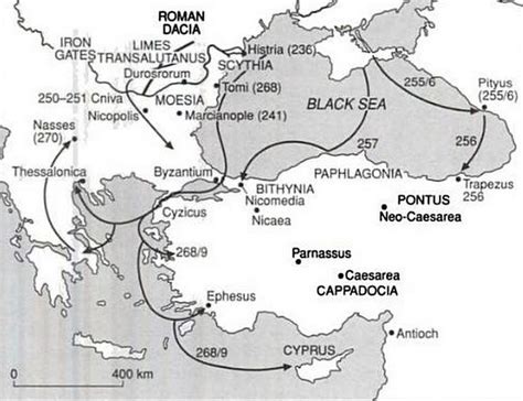 The Goths' Raids on the Black Sea Coast: A Turning Point in Roman Military Strategy and Trade Relations