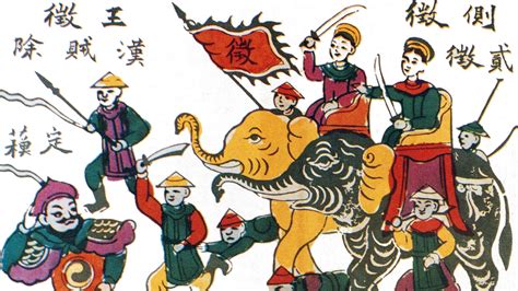 The Trung Sisters' Rebellion: A Heroic Uprising Against Chinese Domination in 3rd Century Vietnam